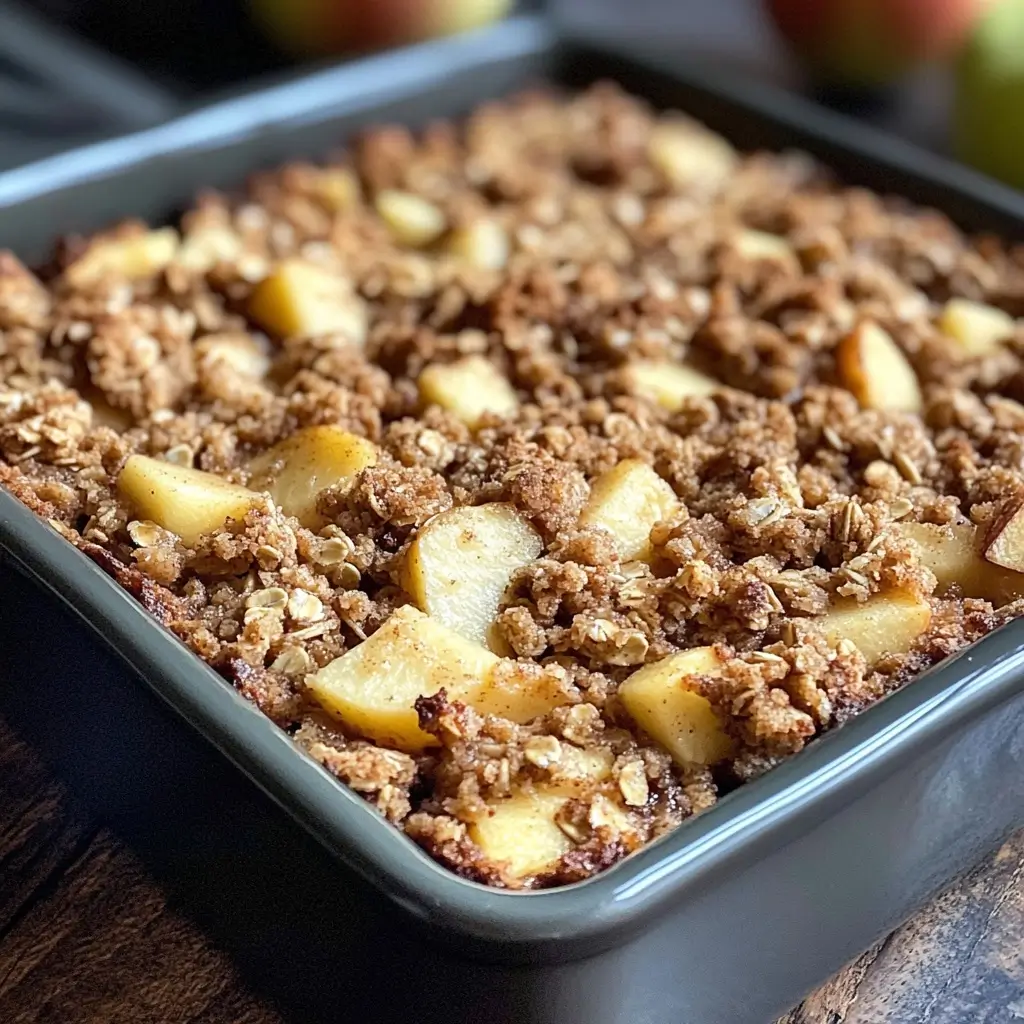 Apple Cinnamon Oatmeal Bake