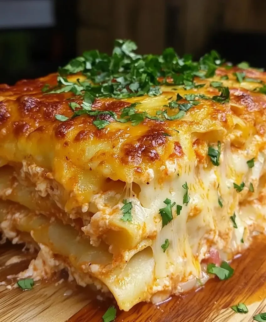 Cheesy Chicken Enchilada Casserole