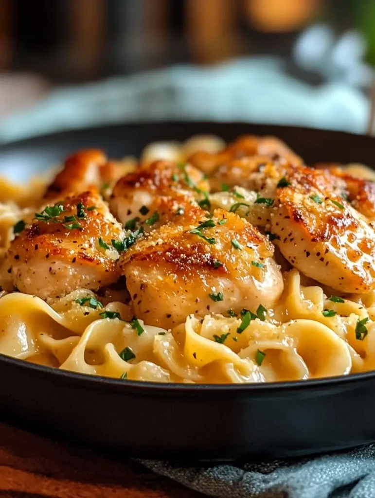 One-Pan Chicken with Buttered Noodles