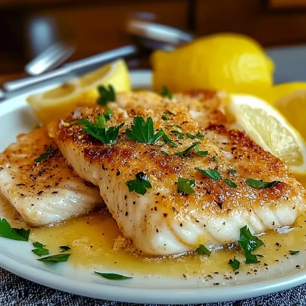 Zesty Lemon Butter Fish Fillet