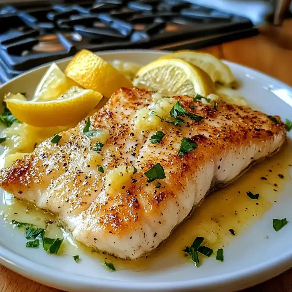 Zesty Lemon Butter Fish Fillet 