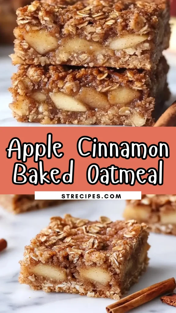 Apple Cinnamon Baked Oatmeal