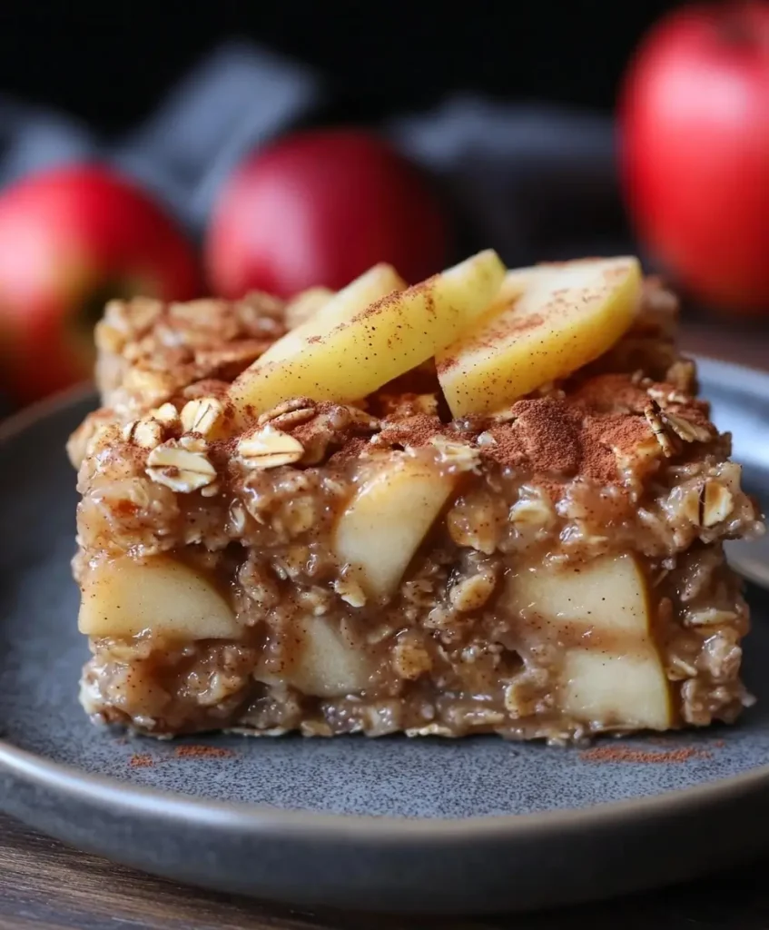 Apple Cinnamon Baked Oatmeal