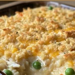 Cheesy Chicken & Rice Casserole