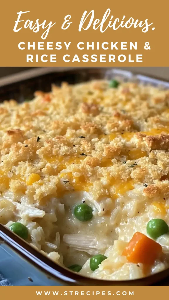 Cheesy Chicken & Rice Casserole