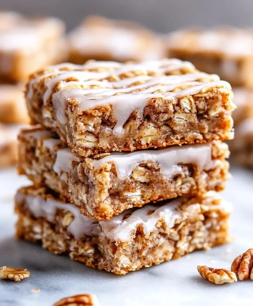 cinnamon roll bars