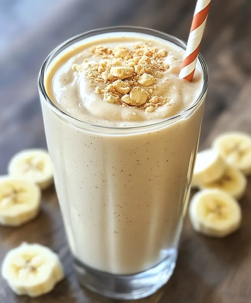 Peanut Butter Banana Protein Smoothie