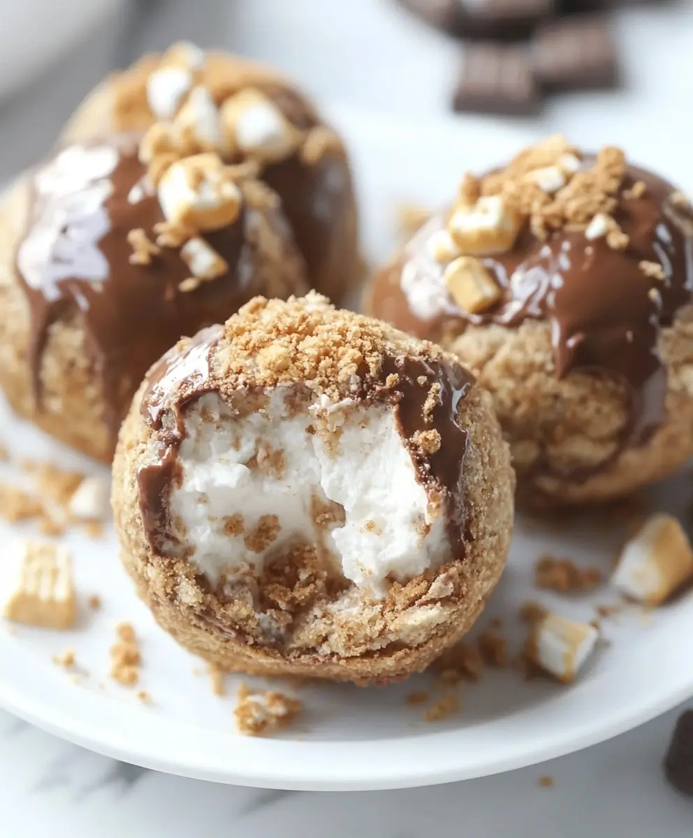 S'mores Protein Balls