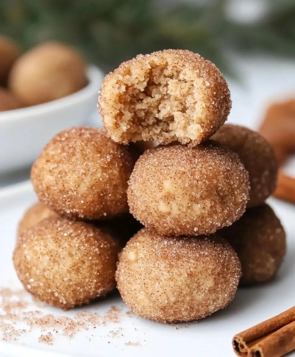 Snickerdoodle Protein Bites