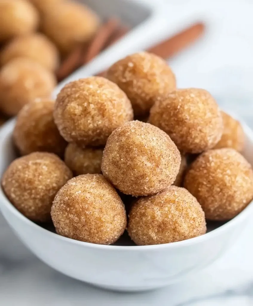 Snickerdoodle Protein Bites