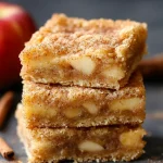 Apple Snickerdoodle Bars