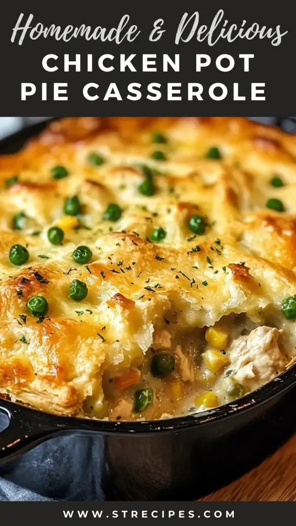 Chicken Pot Pie Casserole