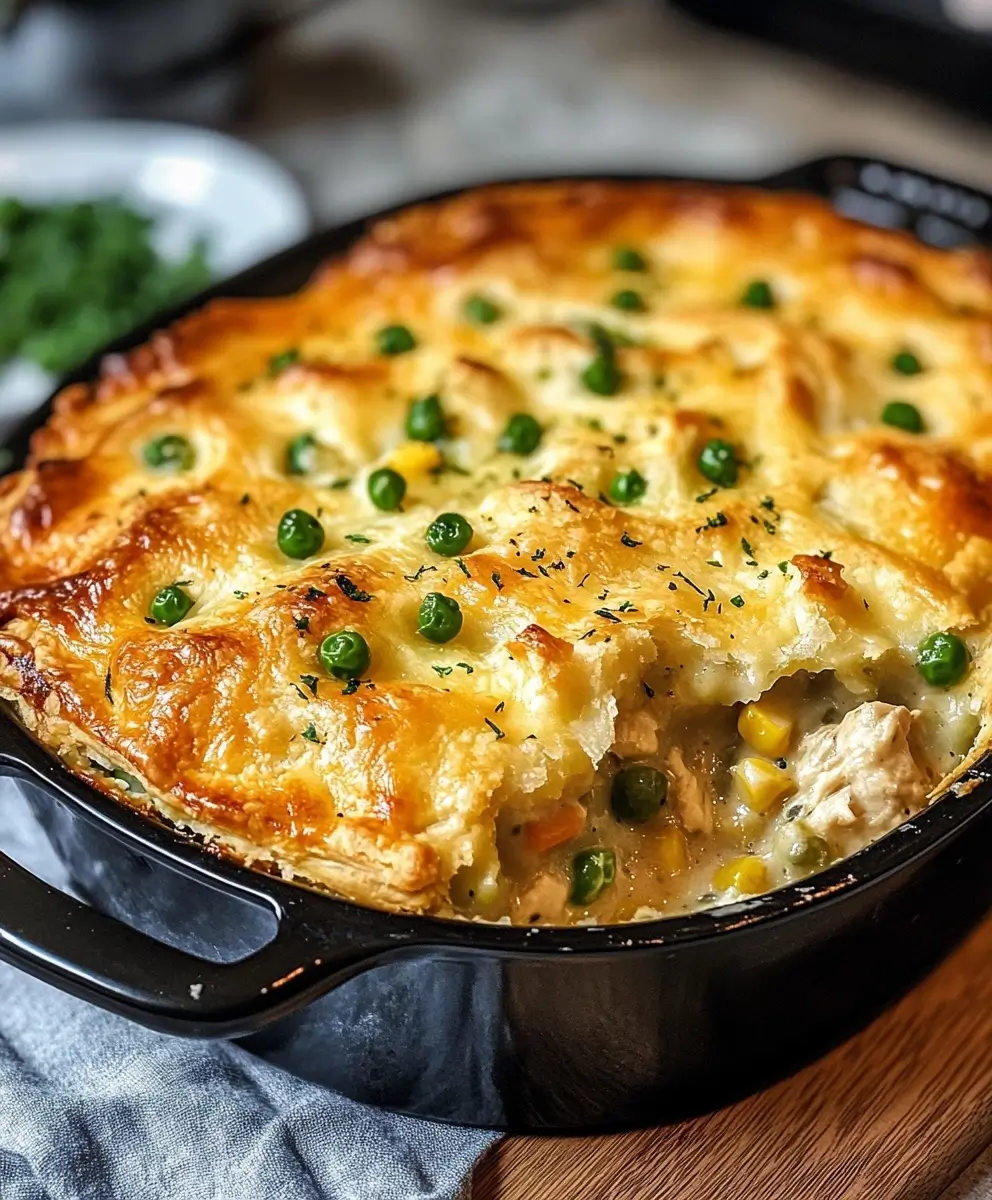 Chicken Pot Pie Casserole