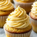 Fresh Corn Cupcakes with Brown Butter Honey Frosting