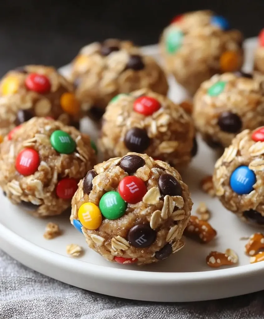 Monster Cookie Protein Bites