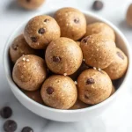 Peanut Butter Cookie Dough Protein Balls