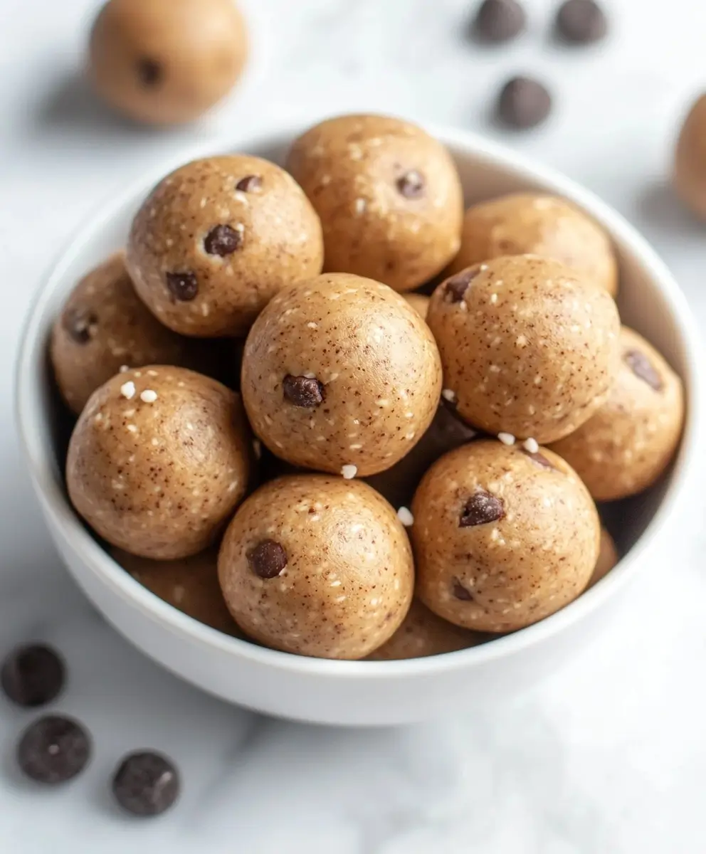 Peanut Butter Cookie Dough Protein Balls