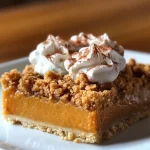 Pumpkin Pie Crisp with Crust