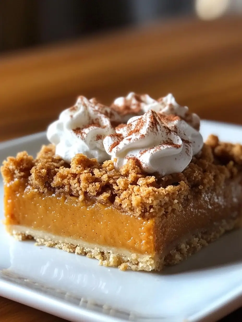 Pumpkin Pie Crisp with Crust