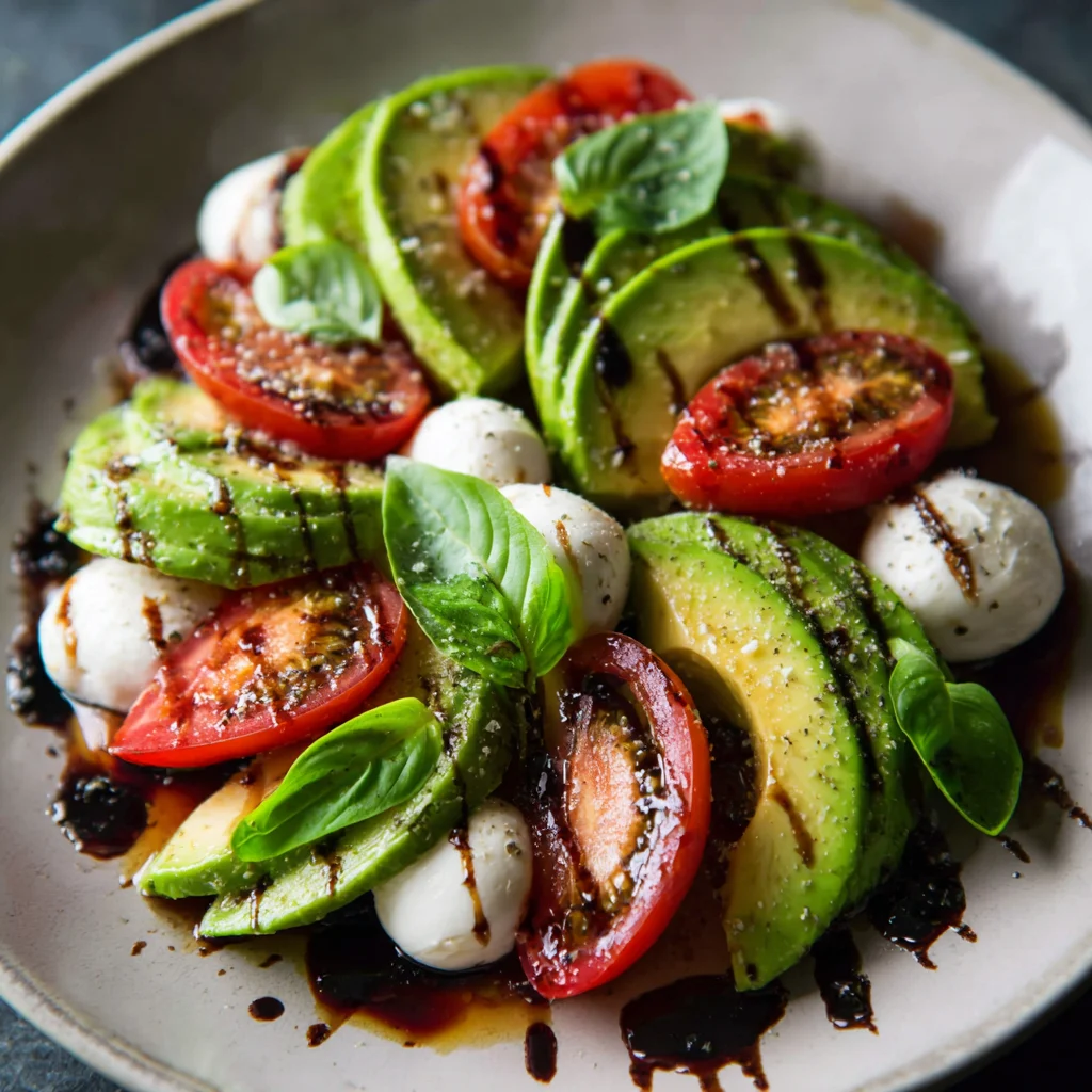 Avocado Caprese Salad