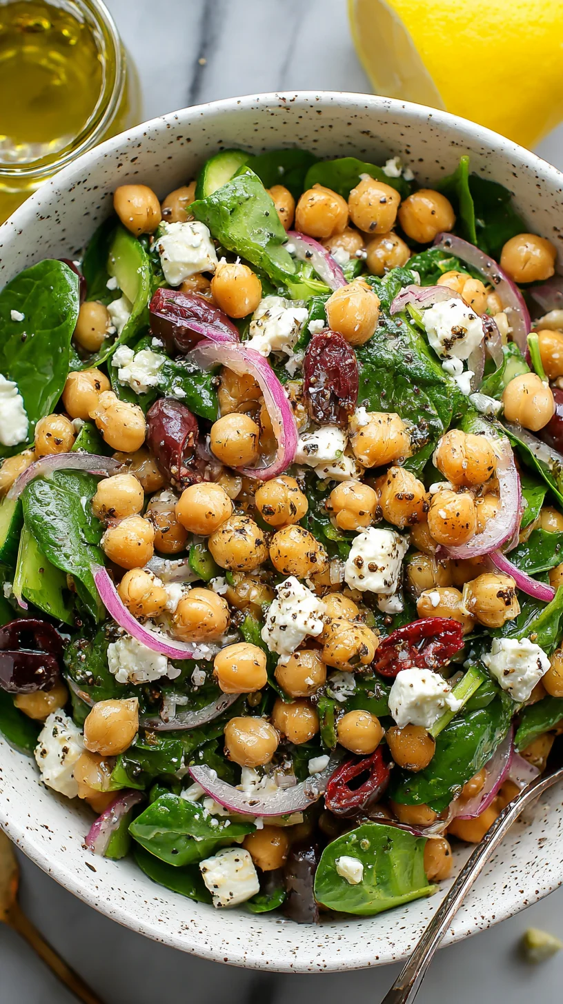 Fresh and healthy chickpea salad with lemon dressing. Fresh and healthy chickpea salad with lemon dressing.