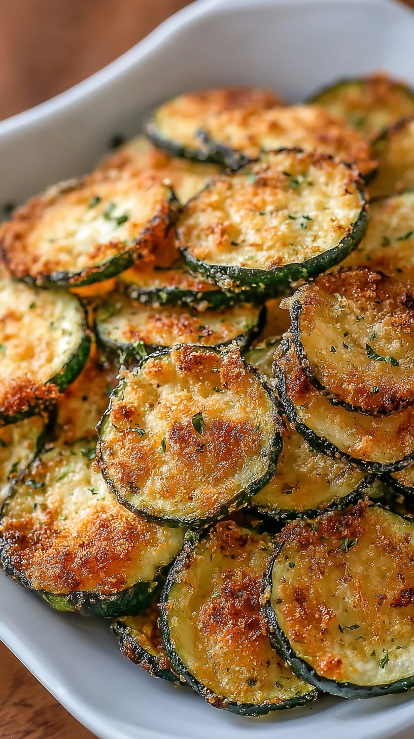 Pile of homemade zucchini chips on a plate. Pile of homemade zucchini chips on a plate.