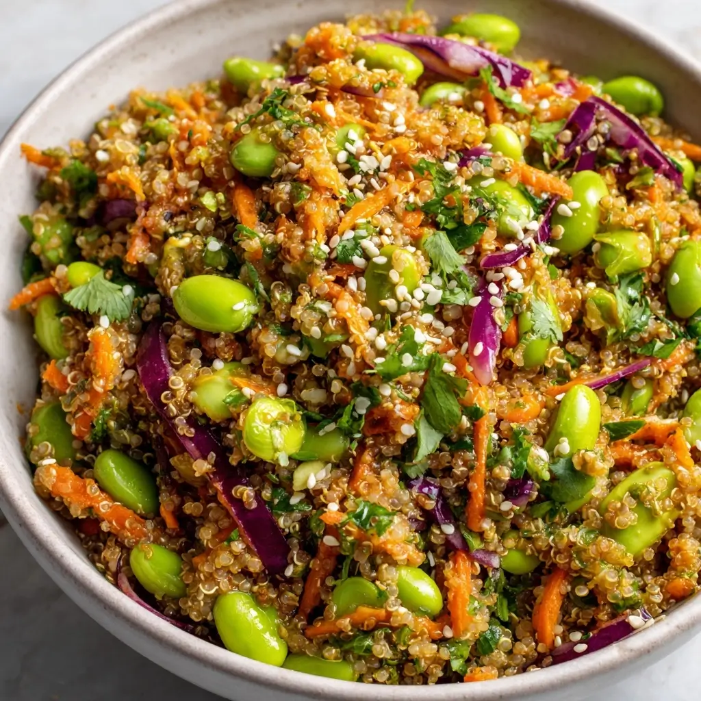 Edamame Quinoa Salad