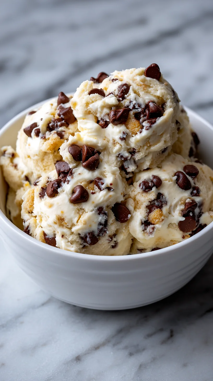 Close-up of creamy, edible cookie dough. Close-up of creamy, edible cookie dough.