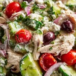 Delicious Greek-Style Chicken Salad Recipe