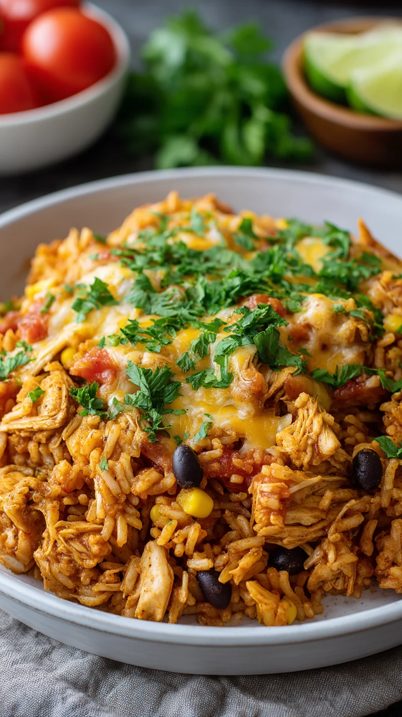 Easy slow cooker chicken and rice meal. Easy slow cooker chicken and rice meal.