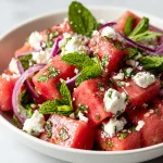 Watermelon Feta Salad Refreshing Summer Recipe