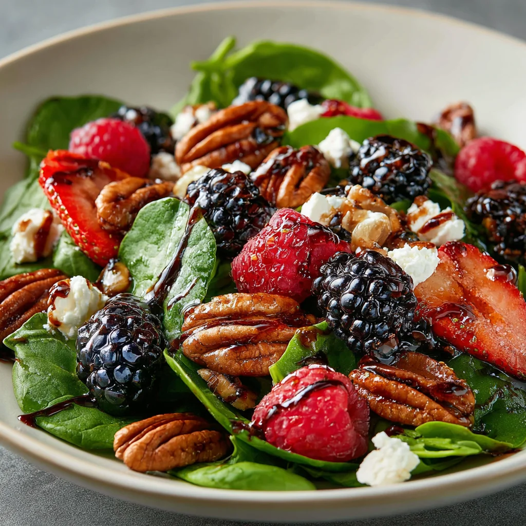 Berry Spinach Salad