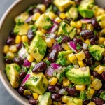 Delicious Black Bean Corn Avocado Salad Recipe