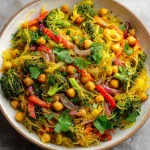 Chickpea and Bell Pepper Stir Fry
