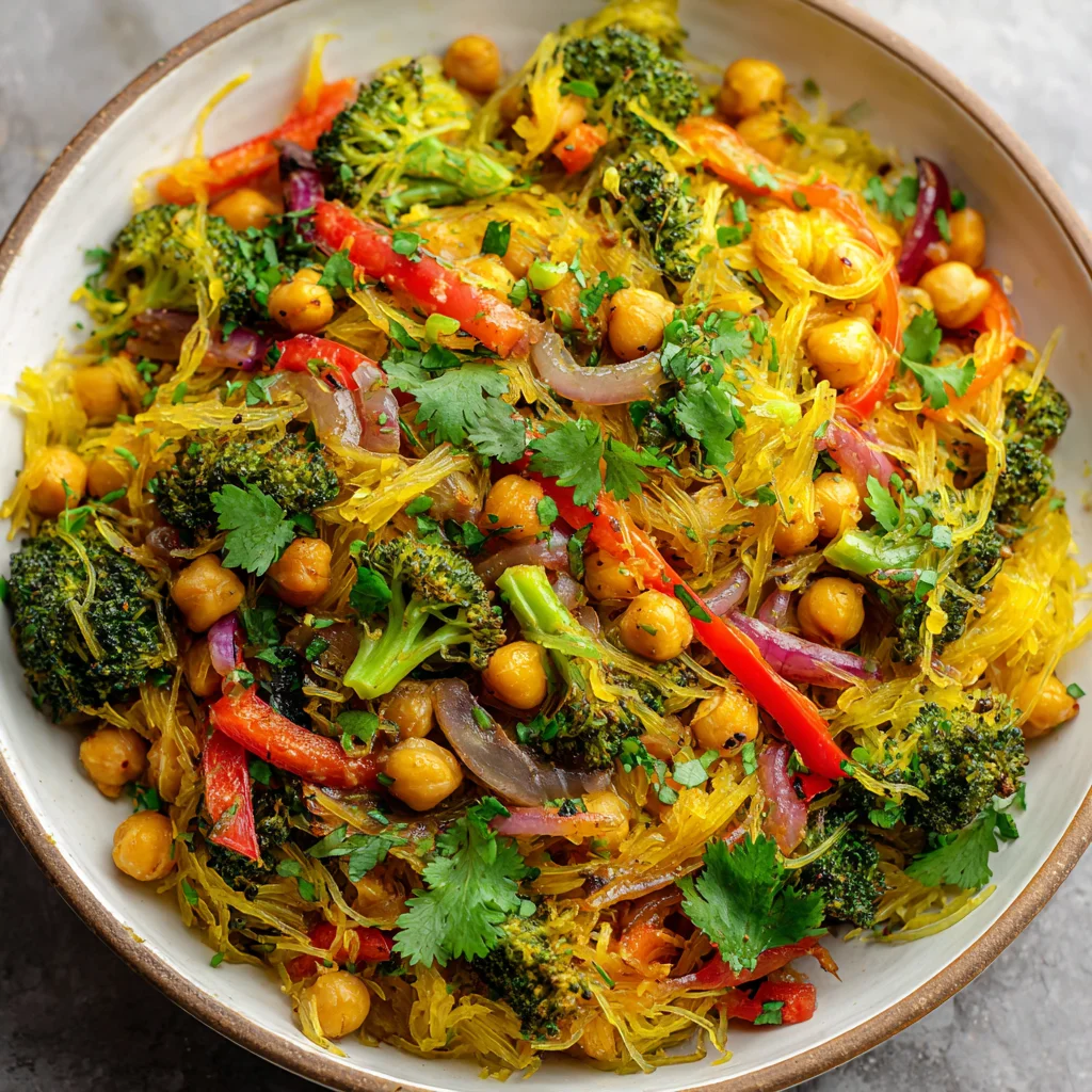 Chickpea and Bell Pepper Stir Fry