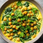 Delicious Chickpea and Spinach Coconut Curry Recipe