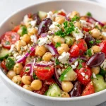 Greek Garbanzo Bean Salad