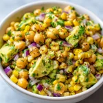 Sweet Corn, Chickpea & Avocado Salad - Easy & Healthy!