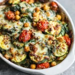 Zucchini Chickpea & Tomato Bake Recipe