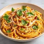 30 Minutes Creamy Garlic Tomato Pasta - Easy Weeknight Dinner