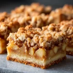 Apple Pie Snickerdoodle Cookie Bars Recipe - Delicious Dessert