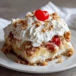 Easy Banana Split Dump Cake Recipe