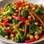 Easy Chickpea Broccoli Stir Fry Recipe