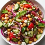 Bright & Bold Chickpea Mediterranean Salad: Easy Meal Prep Recipe