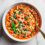 Creamy Vegan Tomato White Bean Stew Recipe