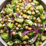 Refreshing Cucumber Chickpea Salad with Dill