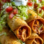 Crispy Chicken Taquitos Recipe - Easy & Delicious!