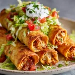 Crispy Chicken Taquitos Recipe - Easy & Delicious!