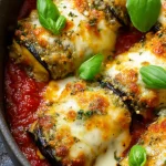 Delicious Cheesy Eggplant Rolls Recipe