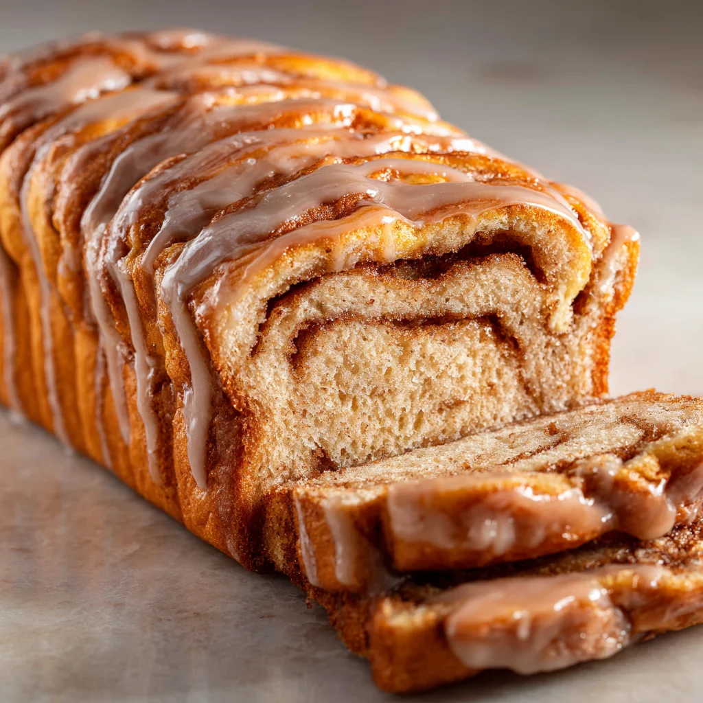 Dollywood Cinnamon Bread, golden and delicious.